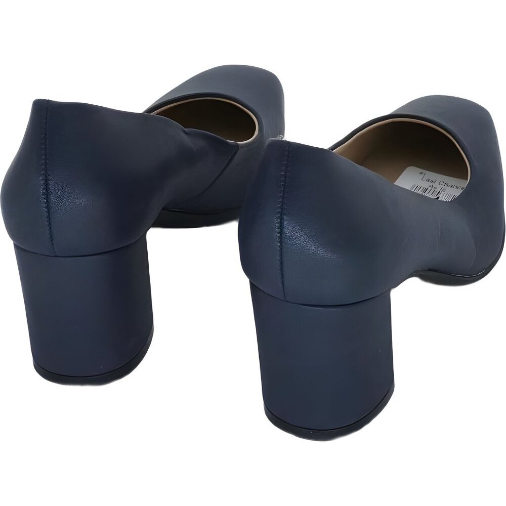 Naturalizer Navy Blue Heels 7 - Picture 3 of 6